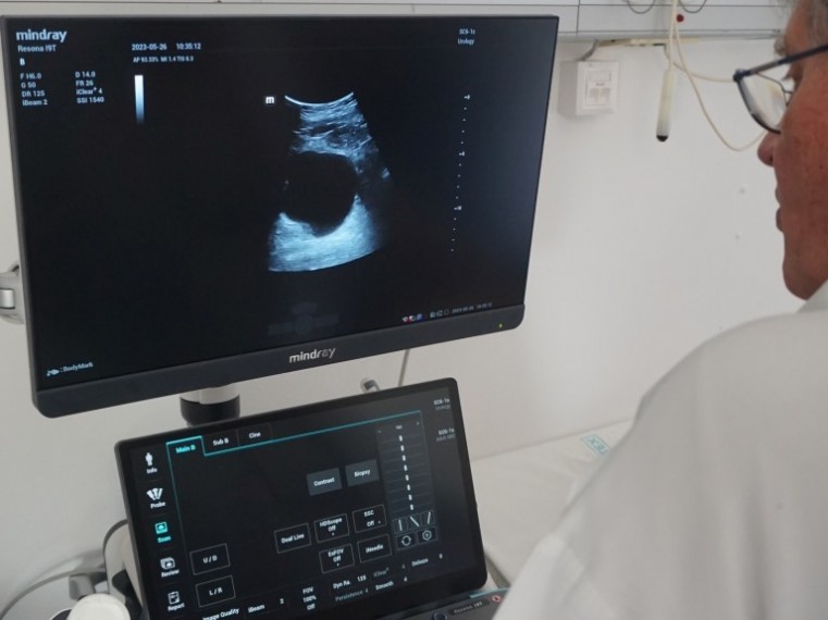 Új ultrahang készüléket kapott a zalaegerszegi urológiai szakrendelő