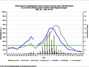 Budapesten és Csongrád megyében cirkulálnak az influenzavírusok