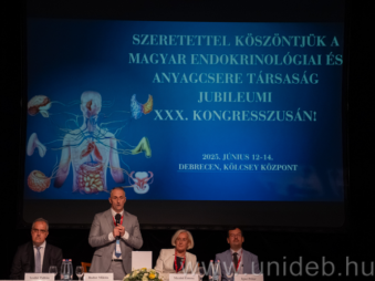 Középpontban az endokrinológia legújabb eredményei Debrecenben