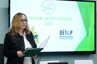 Tudományos szakember-utánpótlás Debrecenben – versenyt szerveztek a jövő kutatóinak