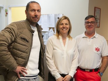 Mentőtisztek is dolgoznak az orosházi sürgősségin