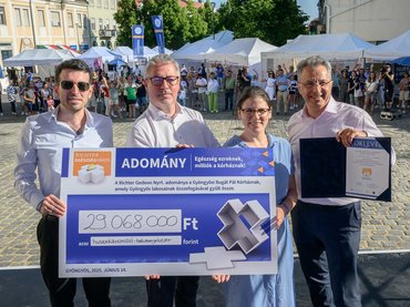 Richter Egészségváros: 6 ezer szűrés, 63 millió forint