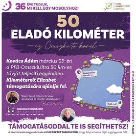 Leukémiás Gyermekekért Alapítvány 50 km