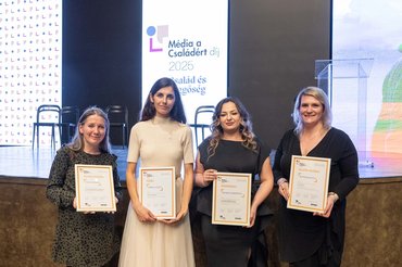 Nyertesek_Média a Családért díjátadó