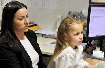 PTE siketen született kislány története