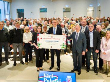 Váci szakrendelő – elindult az 1,6 milliárd forintos felújítási program