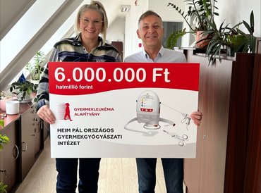 Célba ért a Gyermekleukémia Alapítvány újabb adománygyűjtése