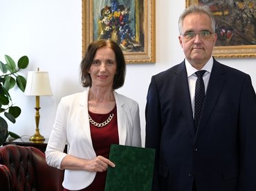 Horváth Ildikó a DE Tüdőgyógyászati Klinika vezetője