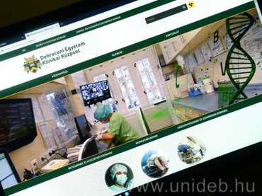 Betegbarát lett a Klinikai Központ új weboldala
