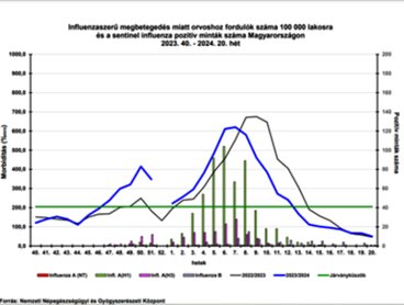 Egy megye kivételével lassan csendesedik az influenza-járvány