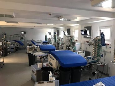 Emberhiány miatt nem nyitott ki a kiskunhalasi járványkórház