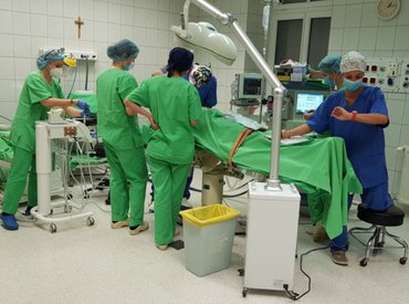 Elromlott a klíma a gyermekkórház műtőjében, gyűjtenek a dolgozók