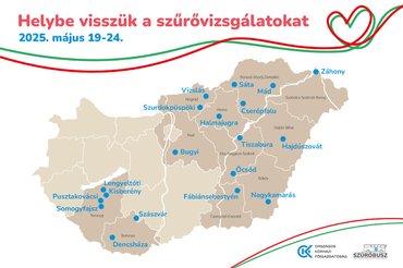 A szűrőbuszok jövő heti útvonala