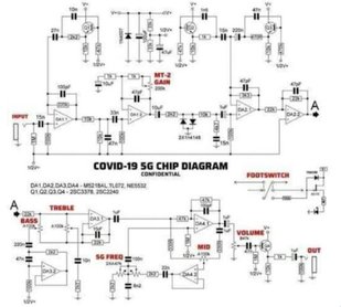 Chip a vakcinákban? Vagy egy gitárpedál kapcsolási rajza?