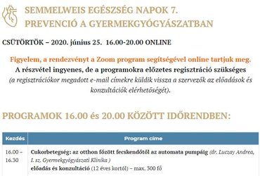 Lehet online regisztrálni az SE rendezvényeire