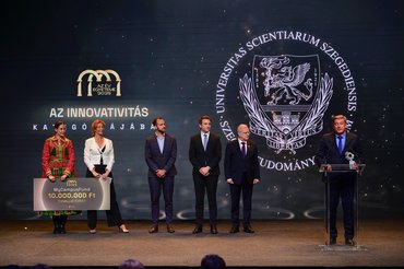 Innovációban az élen: Az SZTE az Év Egyeteme 2025-ben