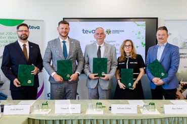 Stratégiai megállapodást kötött a Debreceni Egyetem és a Teva