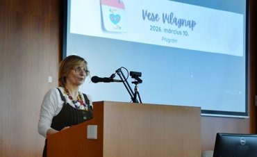 Debreceni Egyetem vese világnapja